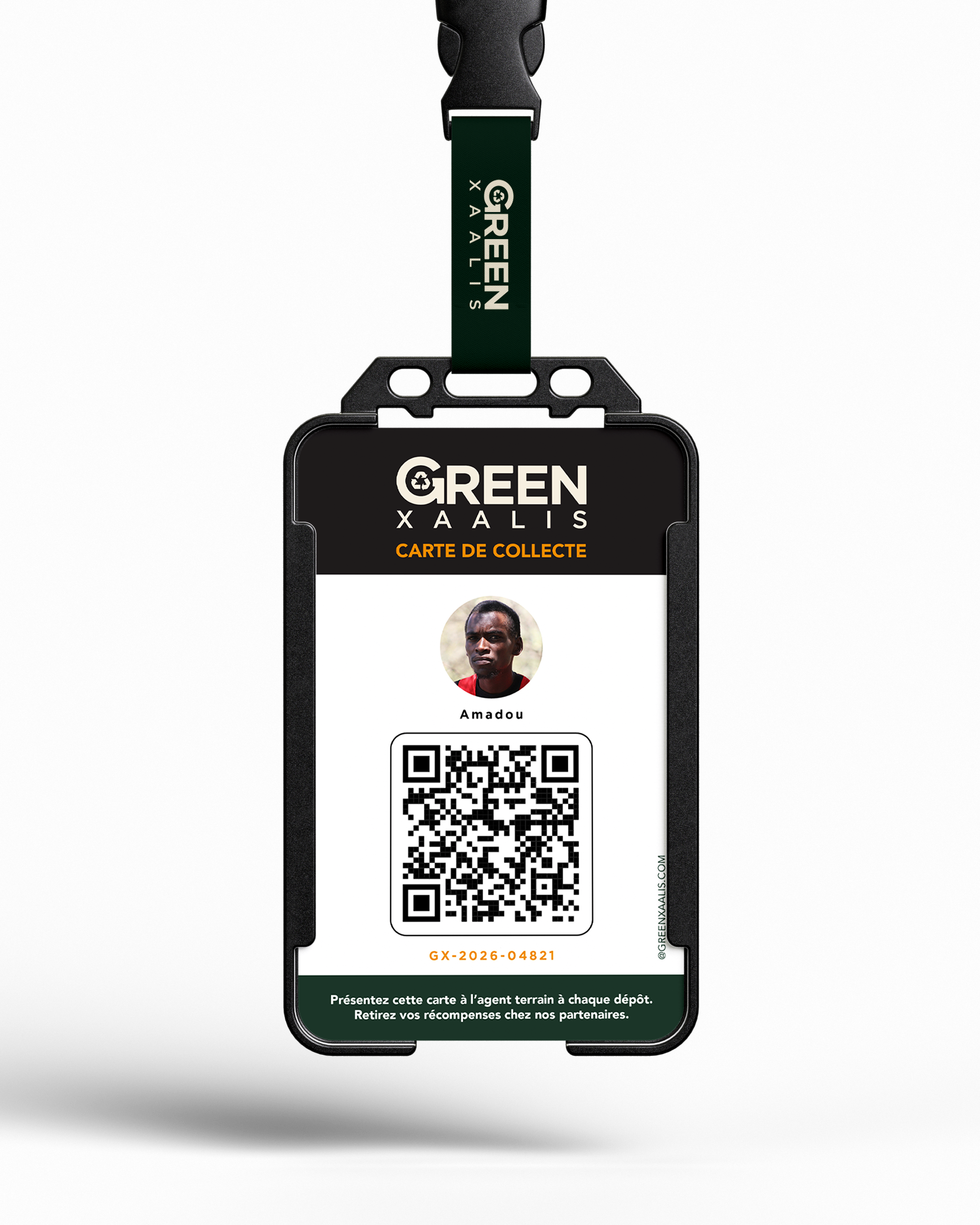 Carte de Collecte Green Xaalis